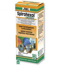 Tratament pentru pesti, JBL Spirohexol Plus 250 / 100 ml pentru 500 l RO 